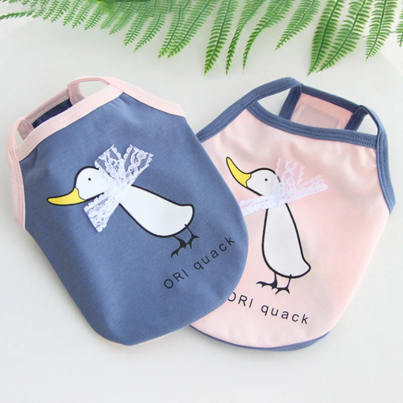 Летняя одежда для собак пальто толстовка мягкая футболка костюм животных