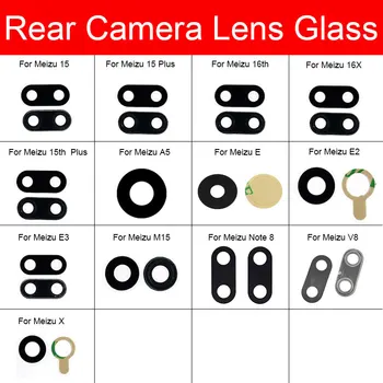 

Back Camera Glass Lens For Meizu Note 8 V8 A5 E E2 E3 M15 15 16th 16X X Plus Rear Camera Glass Lens Cover With Adhesive Sticker