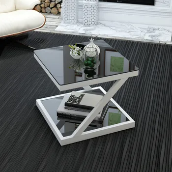 

simple and modern side table stalinite Small tea table square creativity tea table drawing room small table modern furniture
