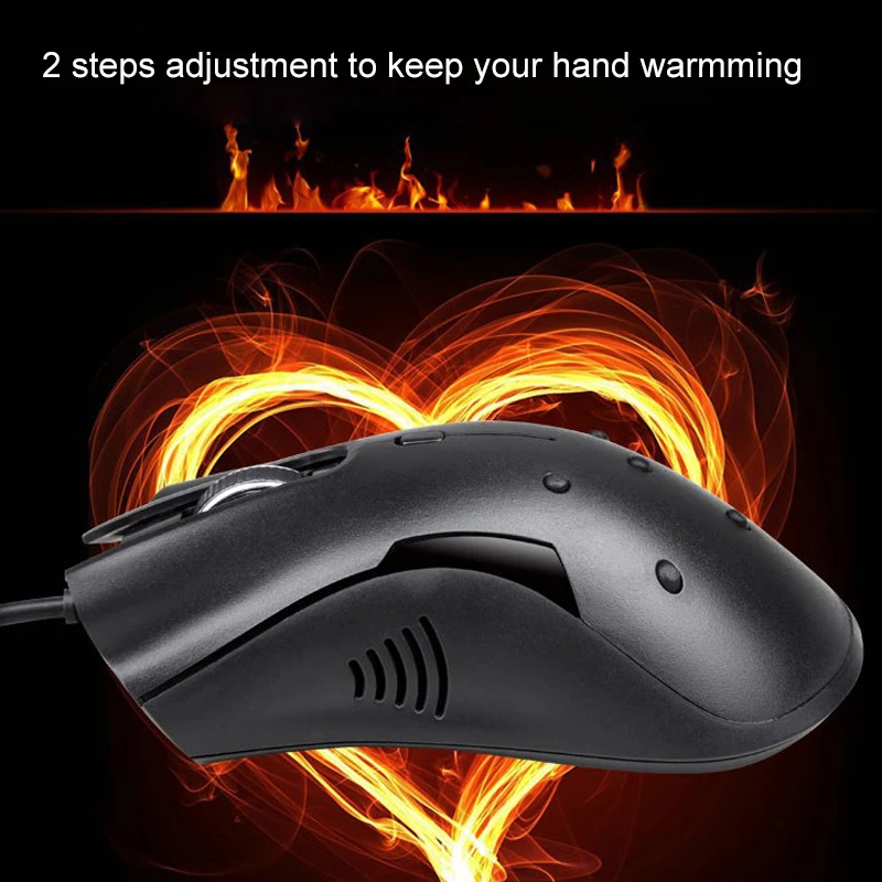 Aquecido com Fio Quente para os Jogos de Windows Botões do Jogo com Fio Silencioso dos Ratos para o Portátil Dpi com 6 Rato Mais Notebook pc Usb 2400 - Imagem 6