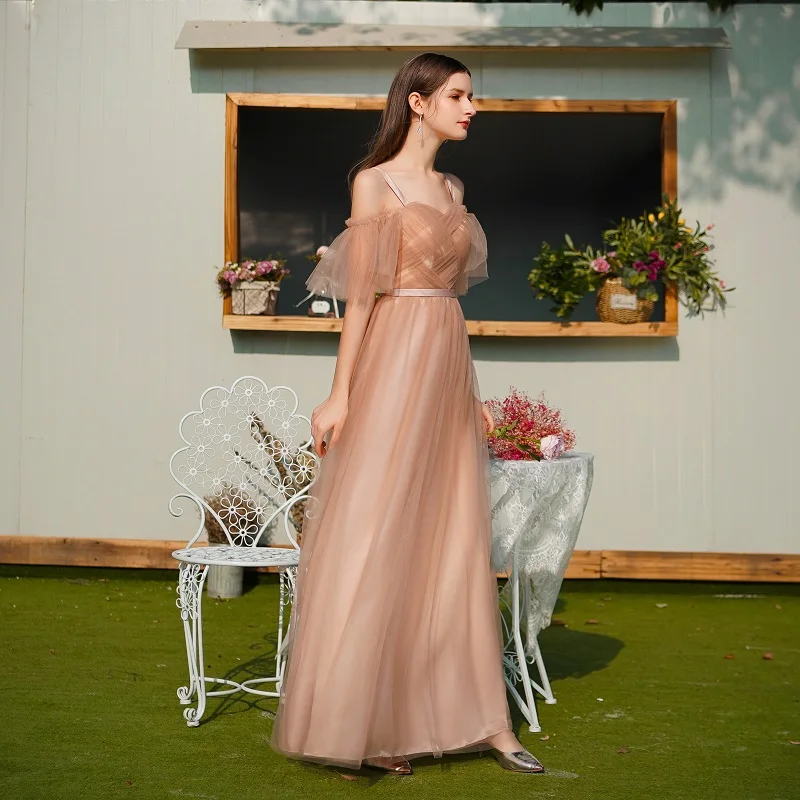 

Sweetheart Ruffles Bridesmaid Dress Elegant Vestido Azul Marino Maid of Honor Dresses for Weddings Party Sexy Dress Prom A-Line