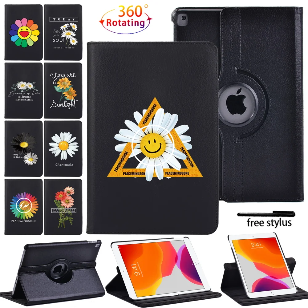 Per Il Nuovo Ipad 10.2 2021 Smart Case Per Ipad 9 ° Generazione Rotazione A 360 Gradi Cover Per Ipad 9 10.2 Custodia Protettiva