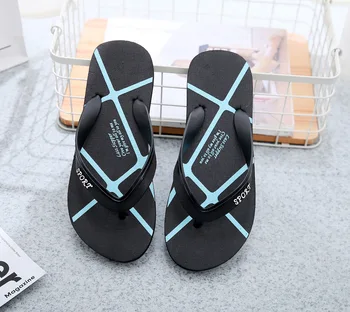 

2019 New Summer Men's Shoes Women's Shoes Beach Non-slip Flat Sandals and Slippers Flip Flops Zapatos De Hombre Beach Flip Flops