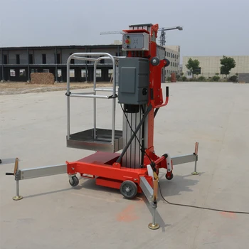 

10m Towable Electric Aluminum Mast Lift Trailer