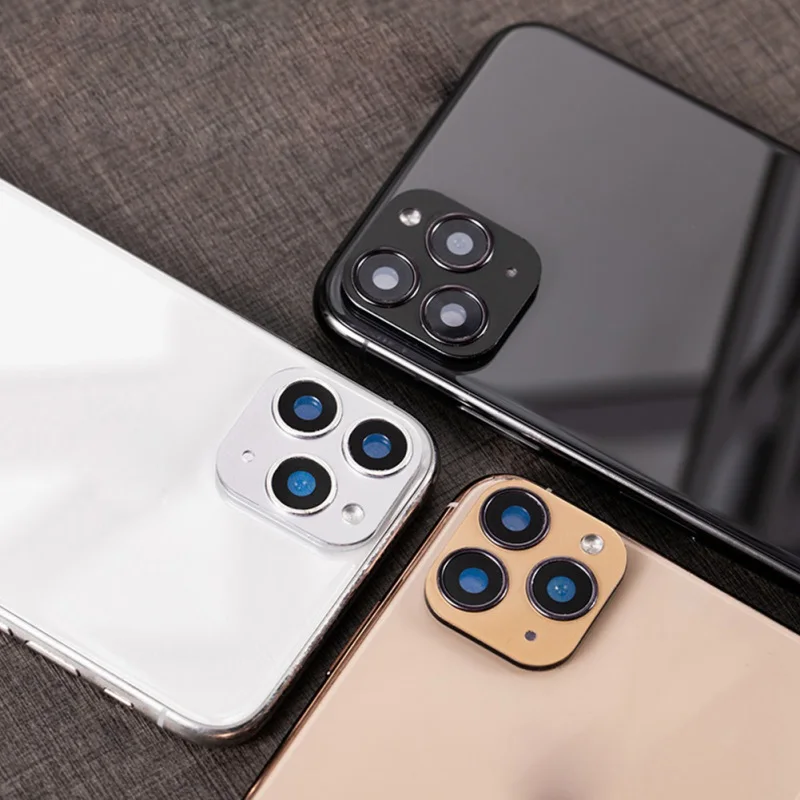 Камера 3D Защитная Наклейка на рассеиватель для IPhone X XS MAX крышка камеры секундная