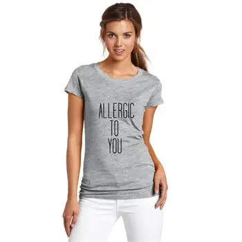 

Designing allergic to you t-shirts homme big size s~5xL cool outfit