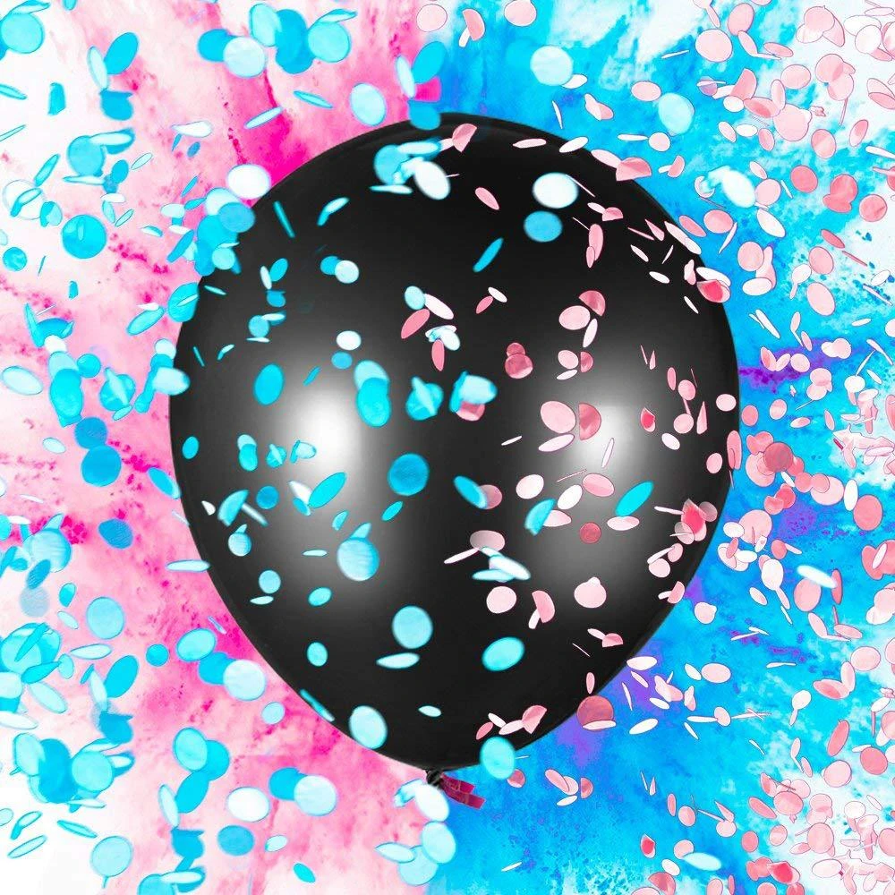 Gender Reveal Balloons Black Birthday Party Decorations Kids Anniversaire Ballon Chiffre Balony Birthday Decoration Aniversario Ballons Accessories Aliexpress