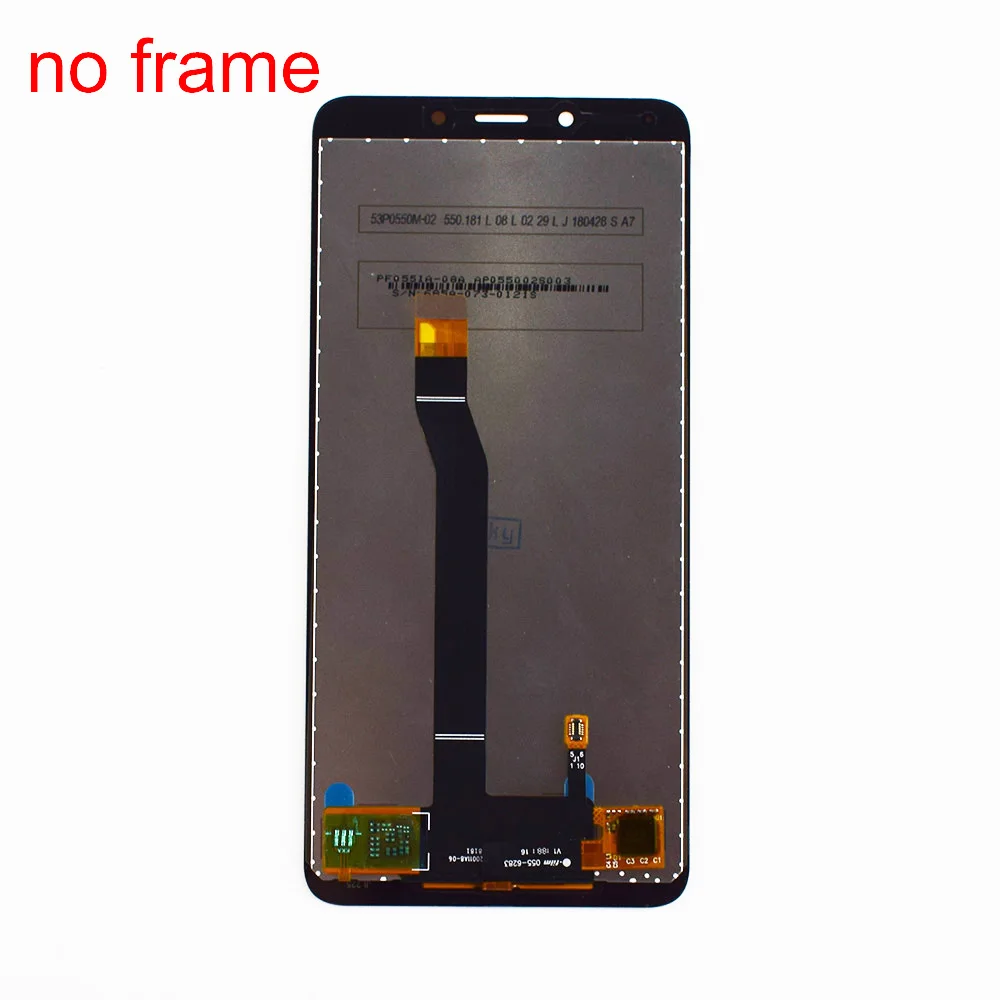 5,45 ''Xiaomi Redmi 6 ЖК-дисплей модуль для Xiaomi Redmi 6A ЖК сенсорный датчик экрана в сборе с разрешением рамки 1440*720