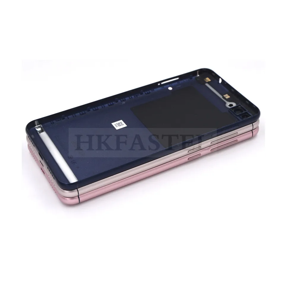 Для ASUS Zenfone 4 Max ZC520KL задний корпус задняя крышка батарейный отсек с боковой кнопкой громкости+ объектив камеры
