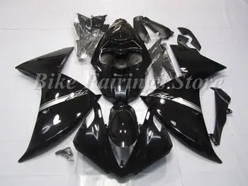 

Injection mold New ABS Motorcycle Full Fairing kits fit For Yamaha YZF1000 R1 12 13 14 2012 2013 2014 Custom Cool Black Bright