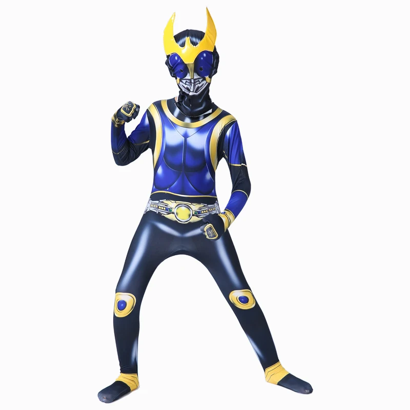 Маскарадный райдер косплей каменский сборный костюм для детей на хэллоуин
