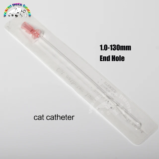 Cat Urinary Catheter With Guide Wire Probe Side Opening Pet Veterinary