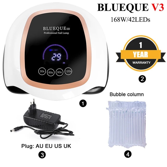 Brochure erotisch doel 84W Uv Lamp Voor Manicure Blueque V3 Uv Led Lamp Nagel Droger Voor Alle Gel  42 Leds Droger Lamp timer 10/30/60S Geschikt Voor Alle Gels - AliExpress  Schoonheid