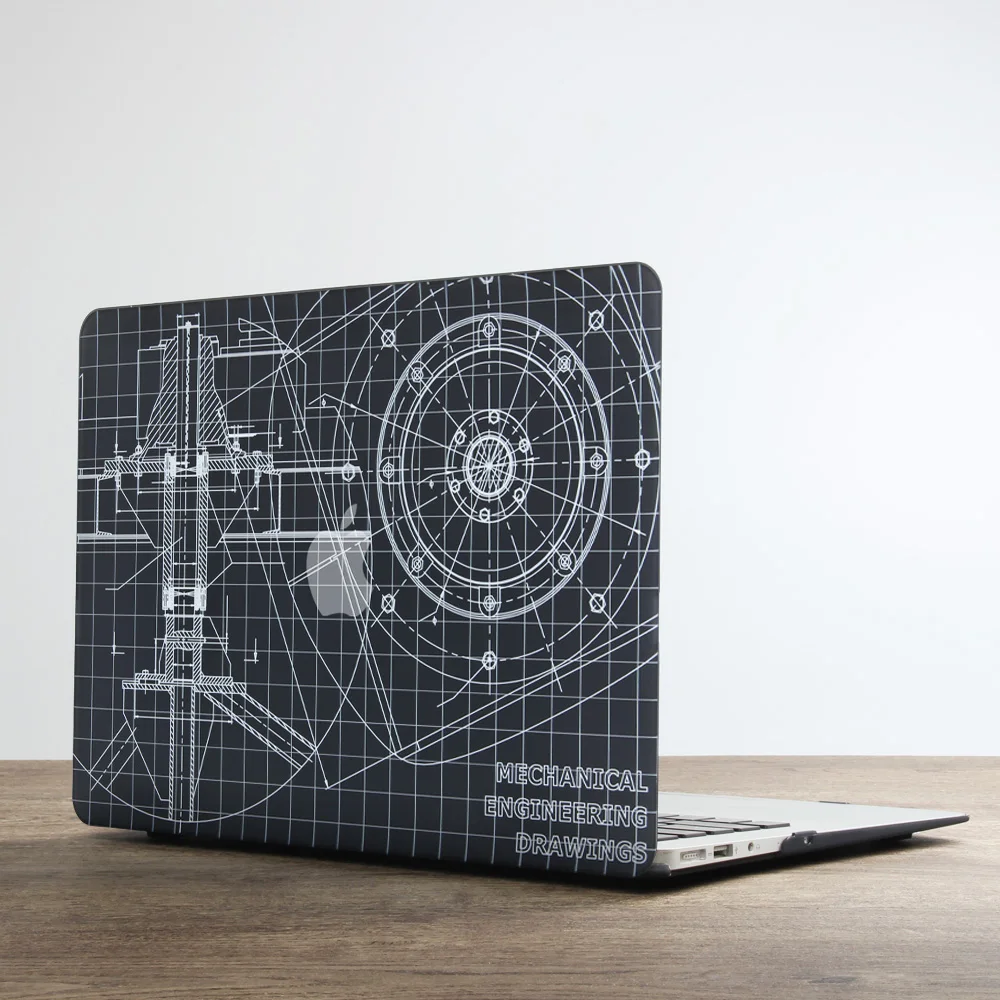 Чехол для ноутбука с принтом Universe для MacBook Air Pro retina 11 12 13 15 дюймов с сенсорной панелью+ чехол для клавиатуры - Цвет: DNS C1