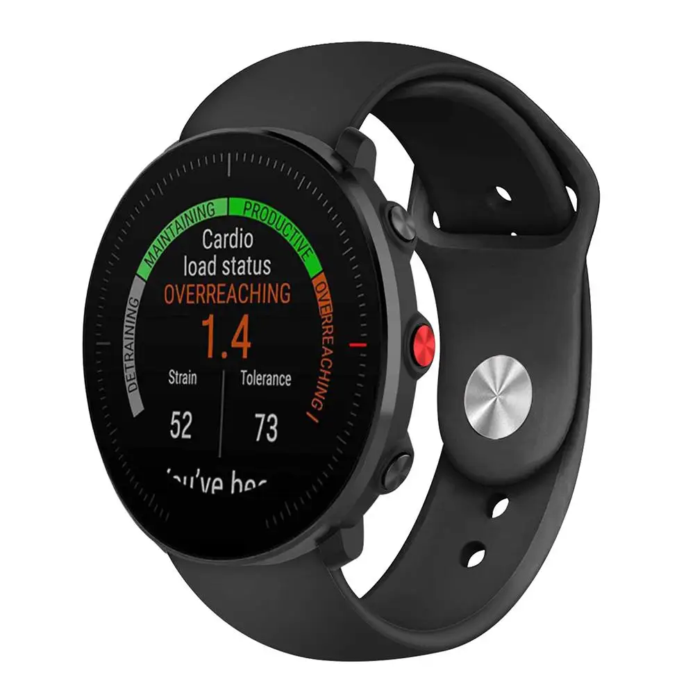 Ремешок на запястье для POLAR Vantage M Smartwatch браслет на запястье Сменные аксессуары Мягкая силиконовая лента унисекс