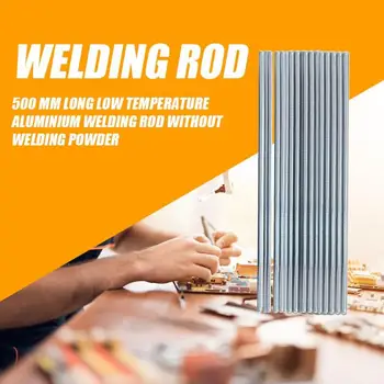 

10pcs 50cm Aluminum Welding Rod Electrodes Welding Stick Low Temperature Brazing Wire Air Condition Aluminum Repair Welding Rods