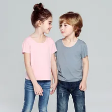 Всегда г.; летняя однотонная детская футболка; детская эластичная футболка с вырезом в виде сердца