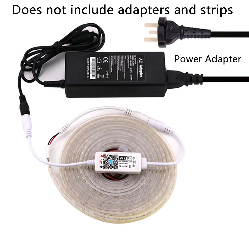 Office Wireless WiFi Timing Hotel Brightness Adjust Plug And Play Led Light Strip Controller Remote Control Workplace Dimmable