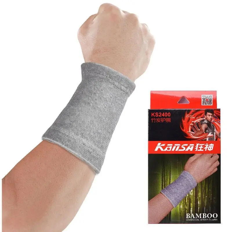 KANSA Bracer тонкий длинный протектор запястья модный баскетбольный Фитнес Спортивная посуда для мужчин и женщин Пот длинный вязаный ремешок на запястье