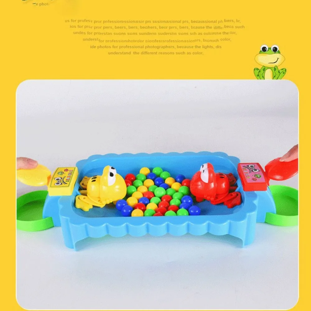 Кормление swaling Beads лягушки едят бобы анти-стресс случайные Brainboard игры родитель-ребенок игры детские развивающие игрушки