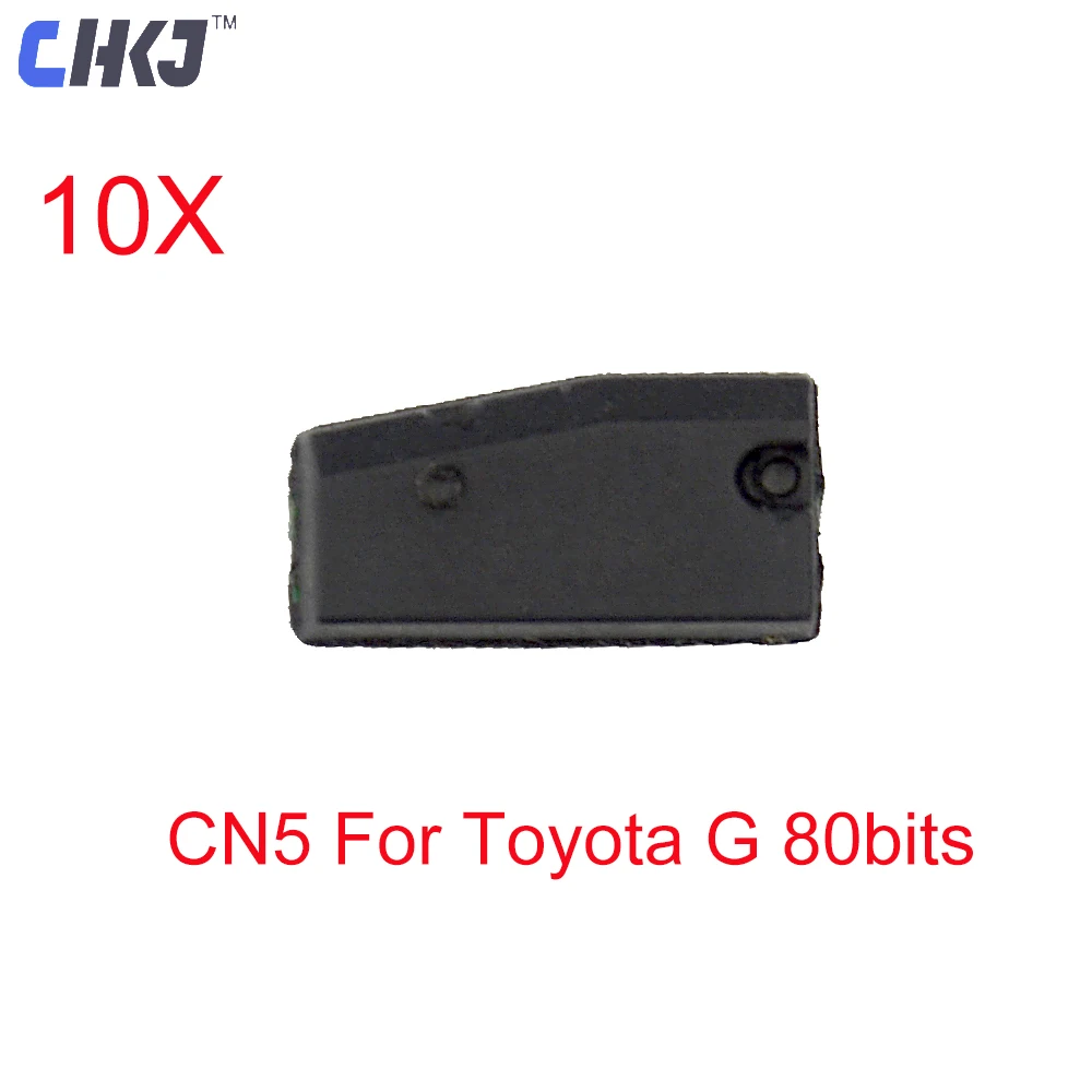 CHKJ 10 шт./лот Автомобильный ключ-чип экземпляр для Toyota G 80 бит авто транспондер CN5