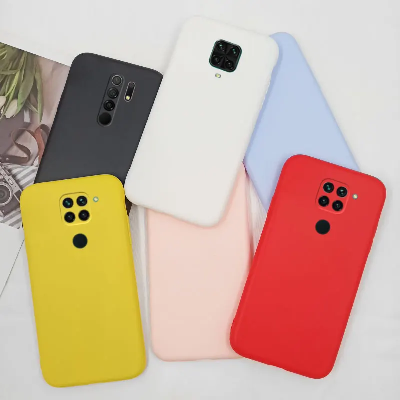 TPU For Xiaomi Redmi Note 9S Case Back Cover Silicone Soft For