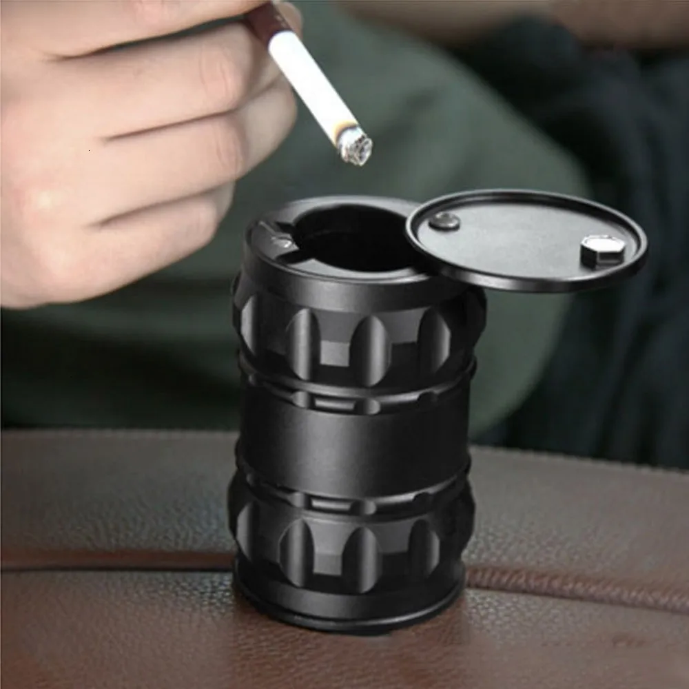 Car Ashtrays Cigarette Holder Portable Travel Home Auto Vehicle Cigarette Holder For Car Universal Cylinder Holder Car Styling