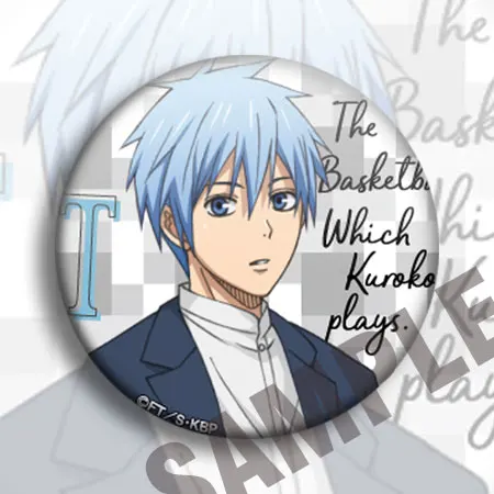1 шт. 58 мм значок Аниме kuroko no basket Kagami Takao булавки брошь