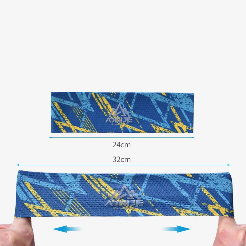 AONIJIE Gym Headband Multifunction Scarf Sports Breathable Headwear Yoga Sweatband For Outdoor Camping Hiking Cycling E4903