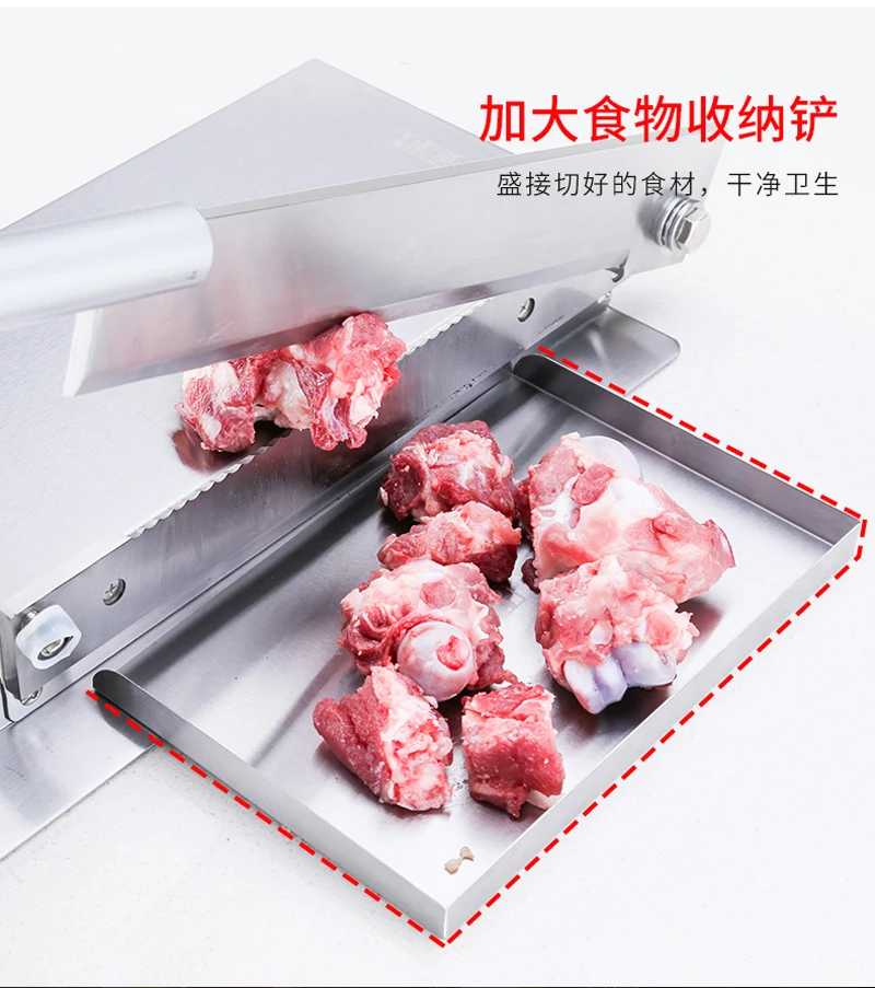 輸入専門CLEARS SHOP新品BAOSHISHAN Manual Meat Slicer Ribs Frozen Stainless