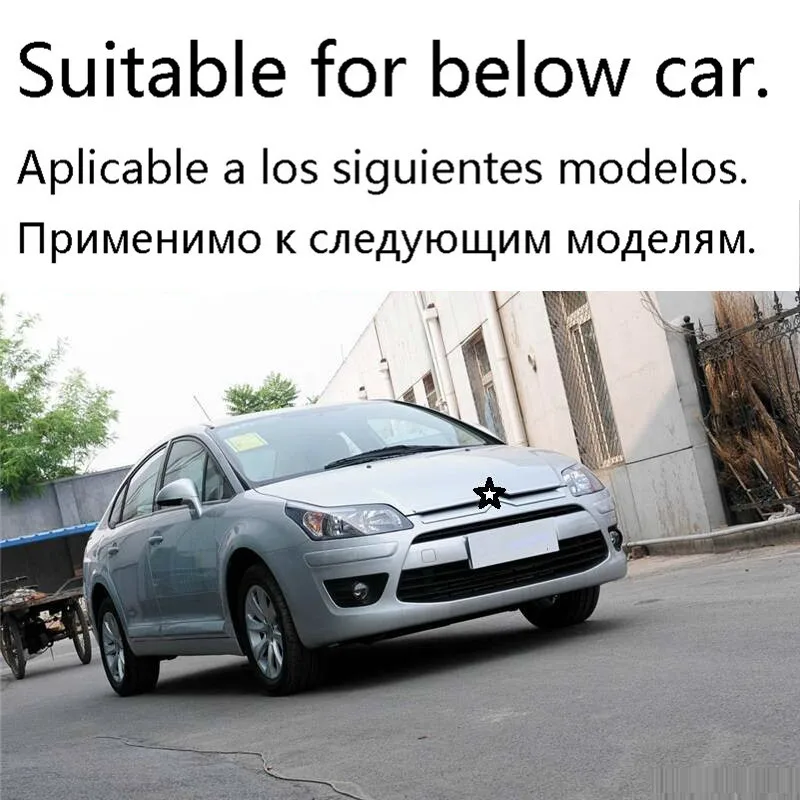 Автомобильный Стайлинг система управления выход интерьер Automovil Хромированные крышки части 09 10 11 12 13 14 15 16 17 18 для Citroen C-Quatre
