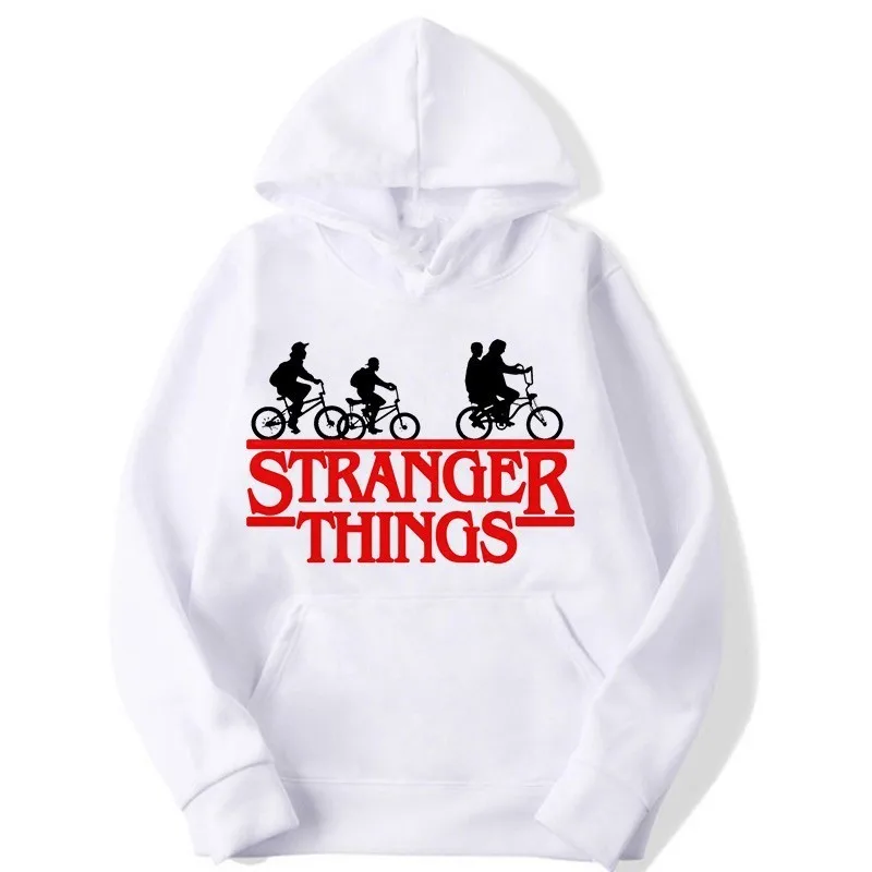 BTFCL Stranger Thing s тренировочный костюм с капюшоном флис Для мужчин/wo Для мужчин капюшон Stranger Thing фильм Сериал Harajuku KPOP верхняя одежда свитшоты