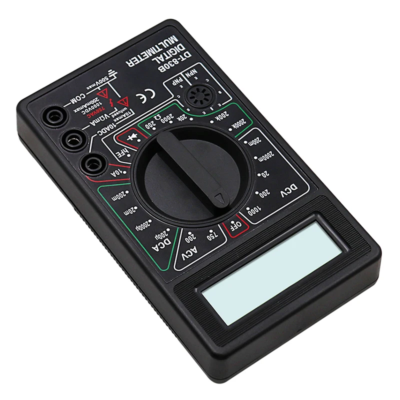 Цифровой мультиметр HiDANCE вольтметр амперметр Омметр ЖК дисплей переменный ток 750