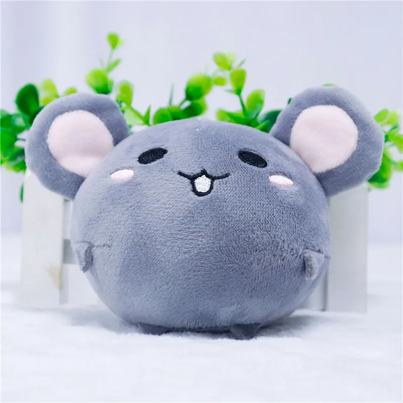 9cm Plush Squishy Animal Slow Rise Filled Animal Toy Squeezable Toy Soft Cute Relieve Stress - Цвет: Лиловый