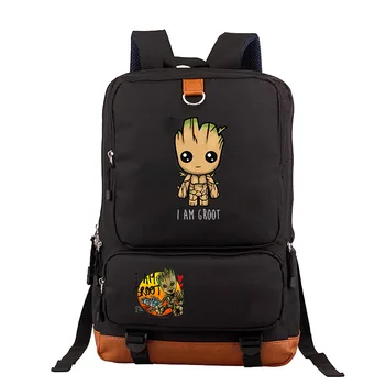 

Hot Guardians of The Galaxy Backpack Men's Laptop Backpack School Bags for Teenagers Girls Travel Bagpack Kids Book Bags