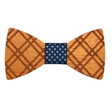 Деревянный галстук-бабочка ручной работы, первоклассный деловой мужской костюм унисекс, рубашка для банкета, высокое качество, классический трендовый деревянный галстук-бабочка, подарки