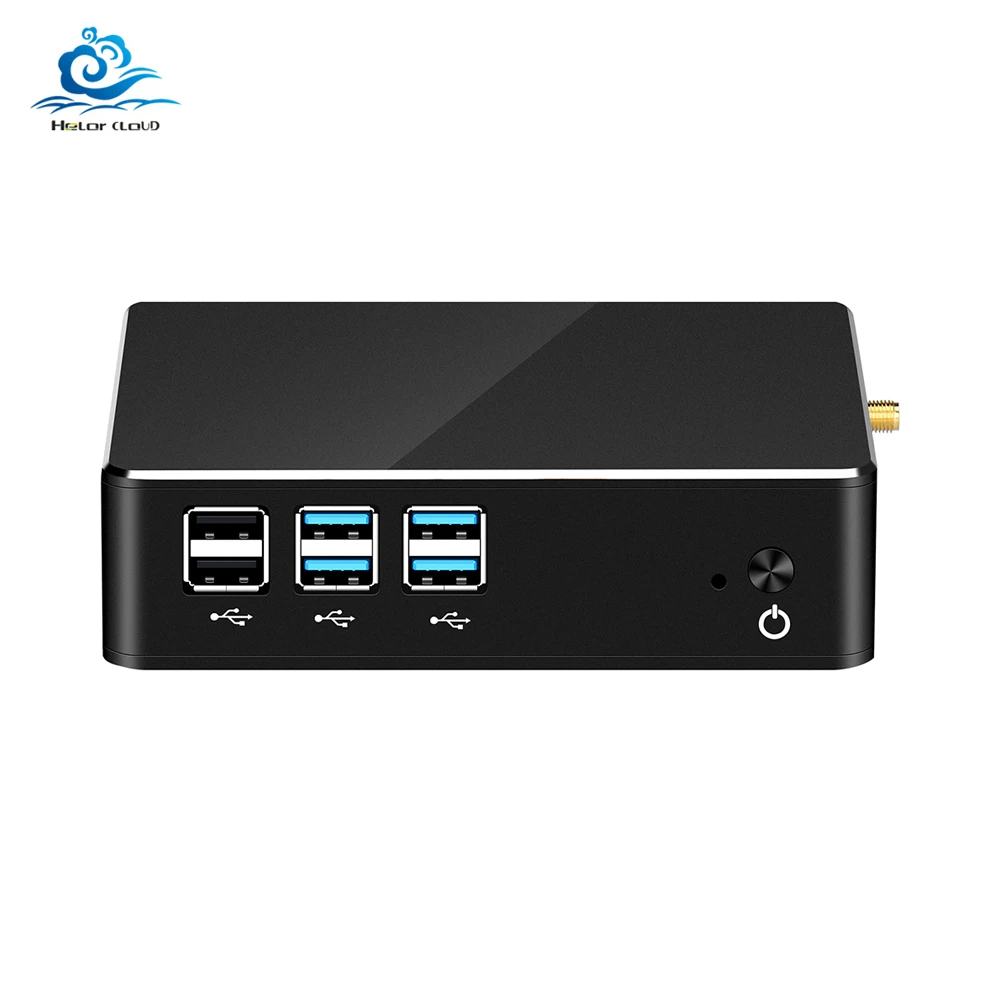 HLY Мини ПК 4K неттоп офисный компьютер Core i7 7500U i5 7200U i3 7100U Windows 10 HTPC охлаждающий