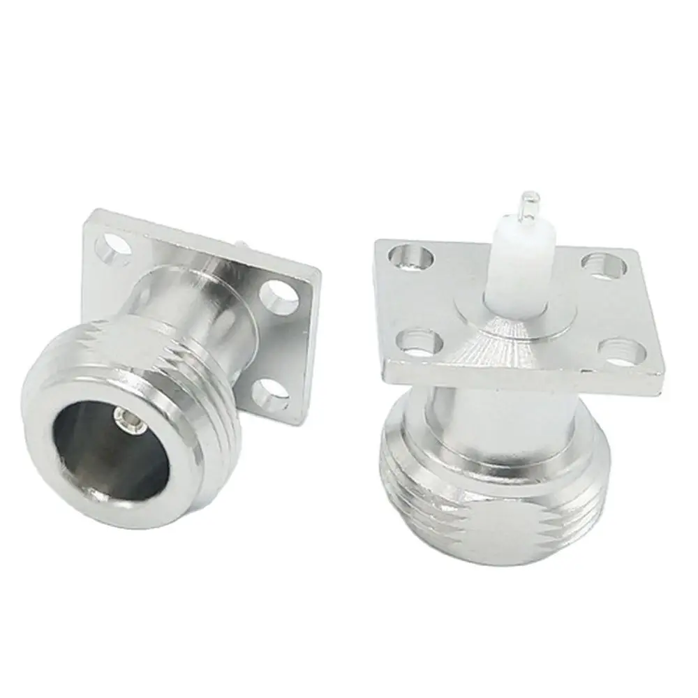Conector Fêmea de L16 n com Flange 13.7*18 mm Retângulo N-k n tipo Conector 10 Peças