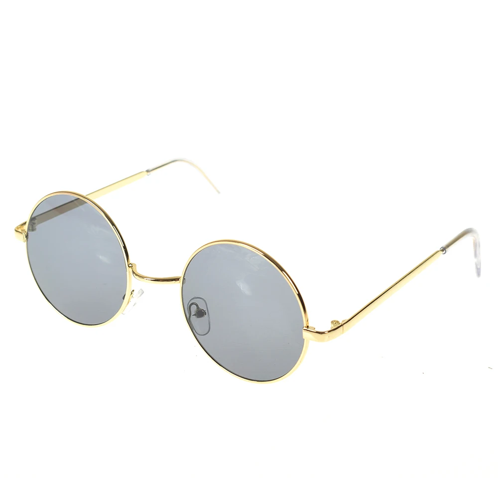 Винтажные Круглые Солнцезащитные очки женские зеркальные очки цвета океана женские брендовые в дизайнерской металлической оправе круглые очки дропшиппинг