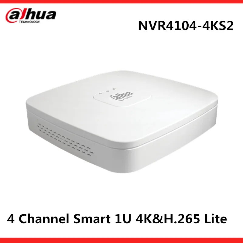 

Dahua 4k h265 4ch NVR4104-4ks2 network video recorder English firmware
