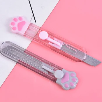 

Cute Cat's Claw Mini Portable Utility Knife Hand-made Paper Knife Stationery