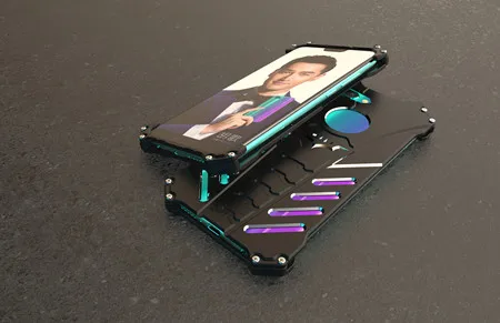 Черный MBPMATE чехол для huawei Honor 10 Lite Note 10 8 9 10 Play V9 V10 V20 20i Бэтмен Doom сверхпрочный бронированный металлический алюминиевый чехол s - Цвет: Черный