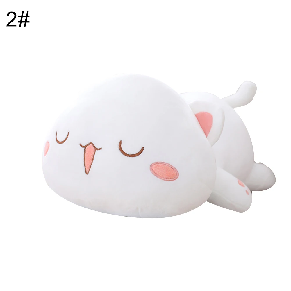 Плюшевая игрушка Kawaii Лежа кукла животных плюшевая подушка Подушка детская игрушка подарок - Цвет: 2White 65cm