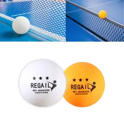 50 шт. ABS оранжевые мячи для настольного тенниса высокоэластичные любительские тренировочные мячи для пинг-понга