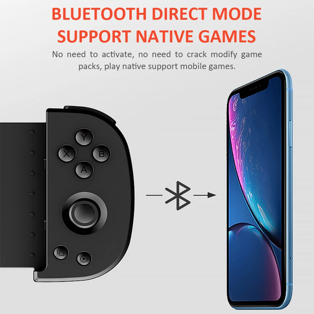 PXN-P30 wireless game controller Bluetooth gamepad joystick 4-6 inch mobile phone holder for Android iOS