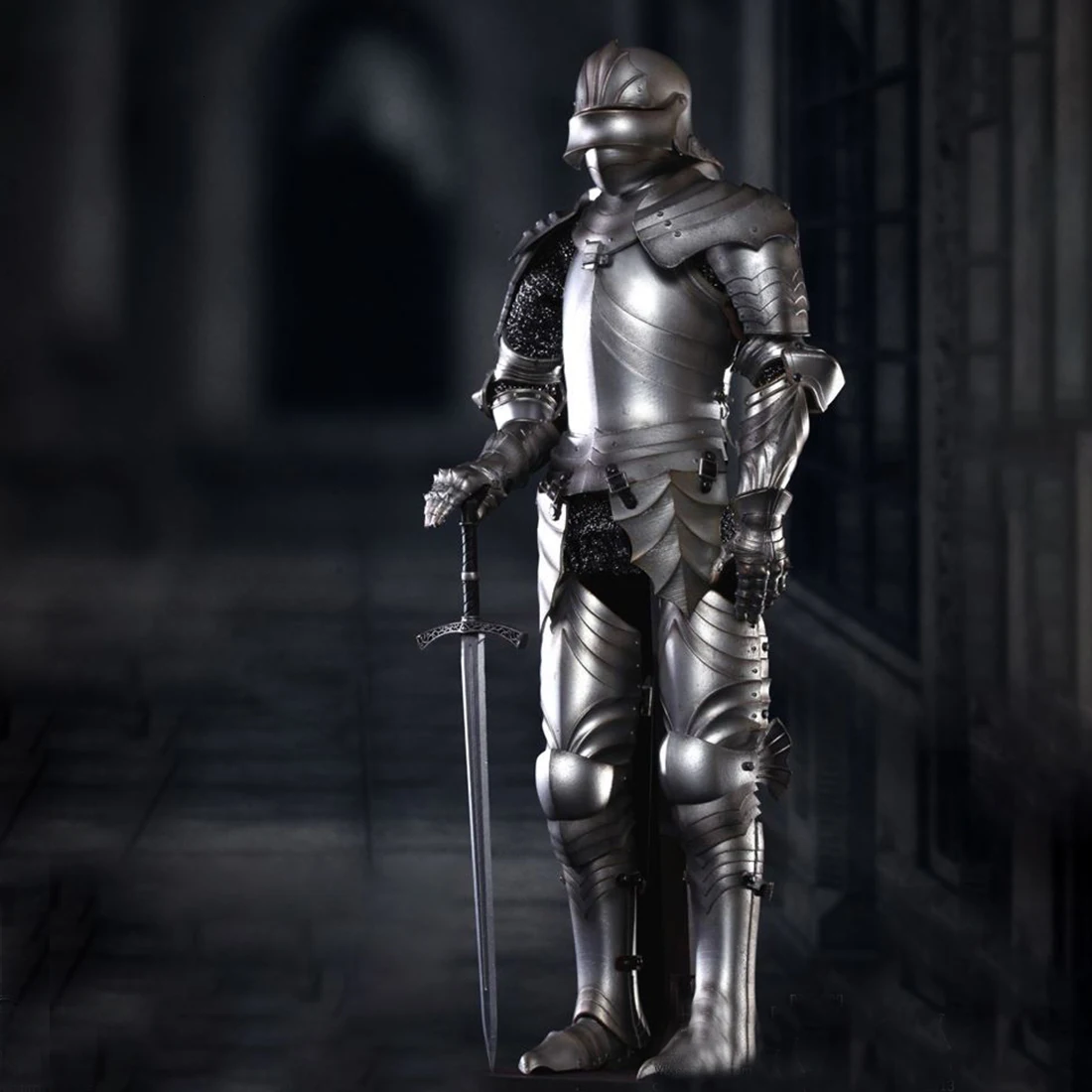 1/6 30 см средневековый Солдат модель Реалистичная Headsculpt DIY подвижный в готическом стиле рыцарей военный деятель