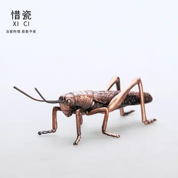 

Copper Crab Cover Antique Copper Tea Ceremony Pen Holder Pen Holder Decoration Metal Tea Pet Home Decor