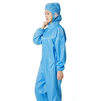 

Anti-splash Isolation Clothes Dust-proof Coveralls Anti-pollution Overall Suit Safety Clothing Hooded Protective Suit Antistatic