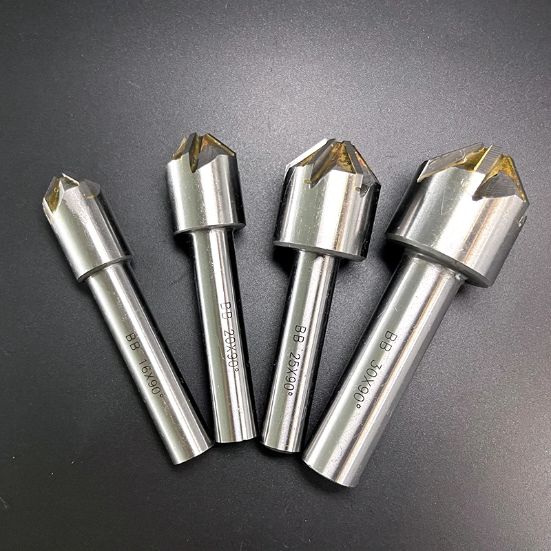 BB Countersink Drill with Brazing Carbide Blade Chamfering Milling Tool 90 Degree 16mm 20mm 25mm 30mm 40mm countersink drill bit countersink drill