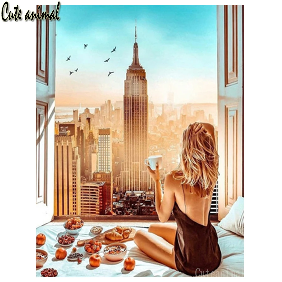 Картины По Номерам Купить Окно